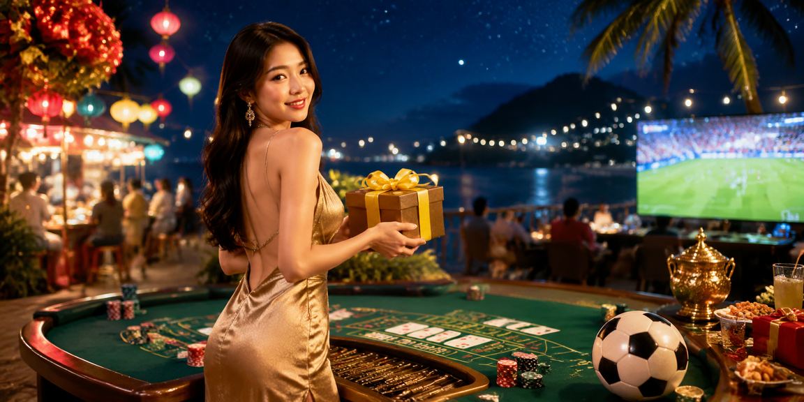 Không khí đêm chợ tại Phú Quốc – cá cược Baccarat trực tuyến